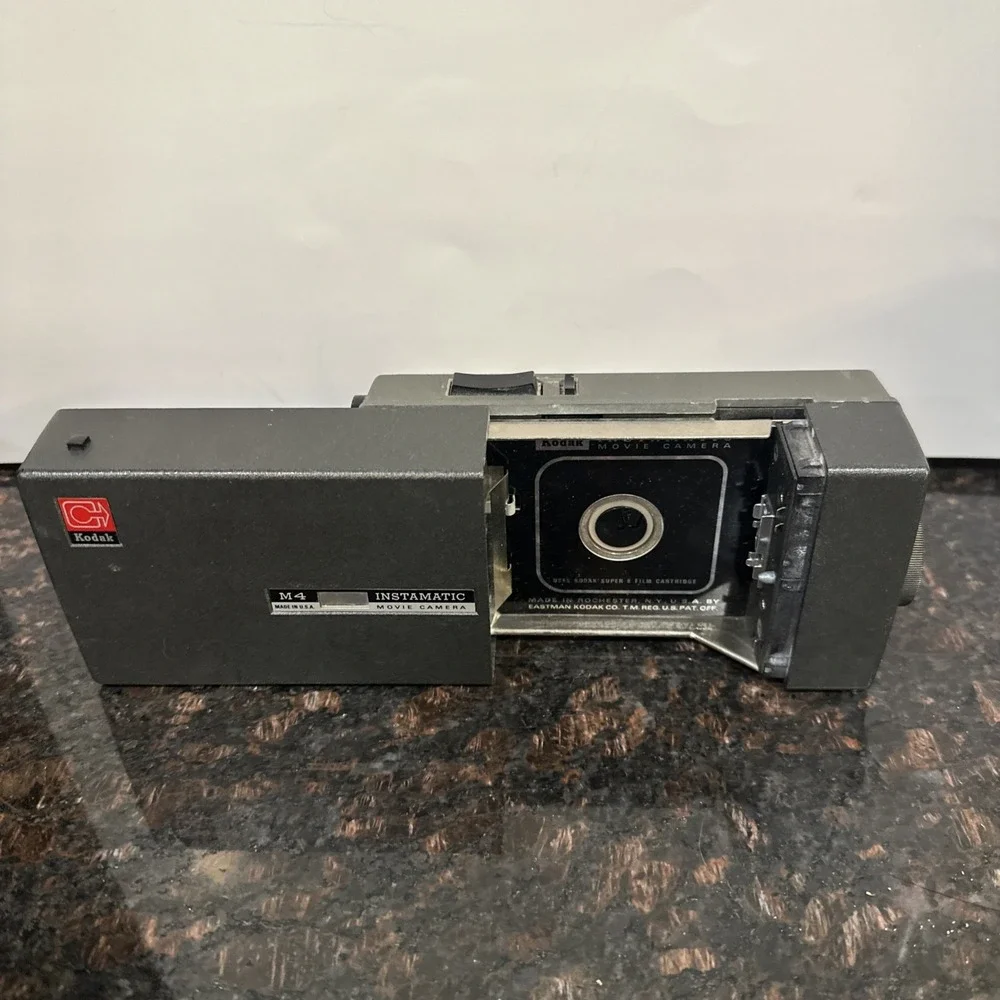 Vintage Kodak M4 Instamatic Movie Camera Lens Untested